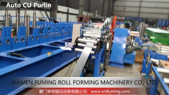 Rollformmaschine für Cu-Pfetten