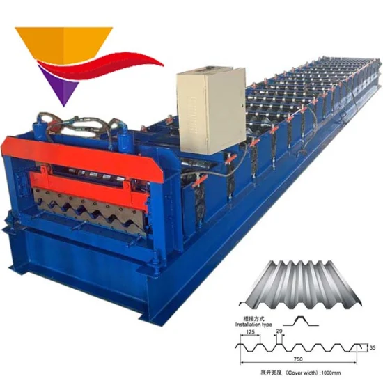 Farbstahlblech-Bogenmaschine, Biegekurven-Dachpaneel-Maschine, Bogen-Krümmungs-Metalldachpaneel-Crimp-Krümmungs-Dachdeckungsmaschine